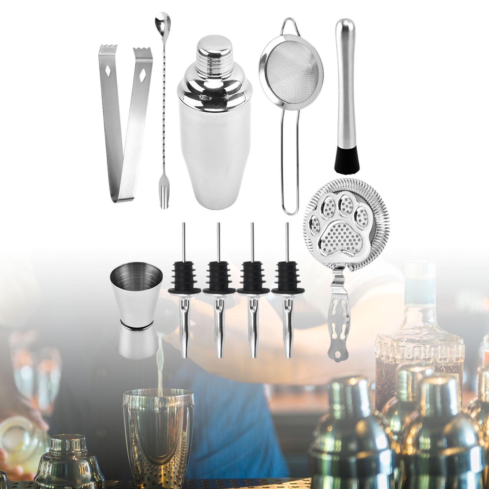 Cocktail Shaker Kits Cocktail Making Set for Drink Traveling Bar Accessories