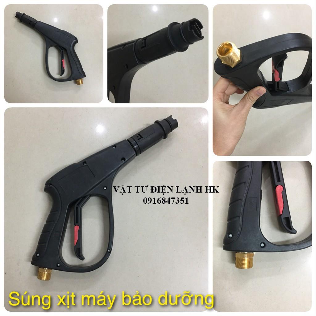 Súng xịt áp lực máy bơm bảo dưỡng vệ sinh - tay phun xịt rửa áp lực nước