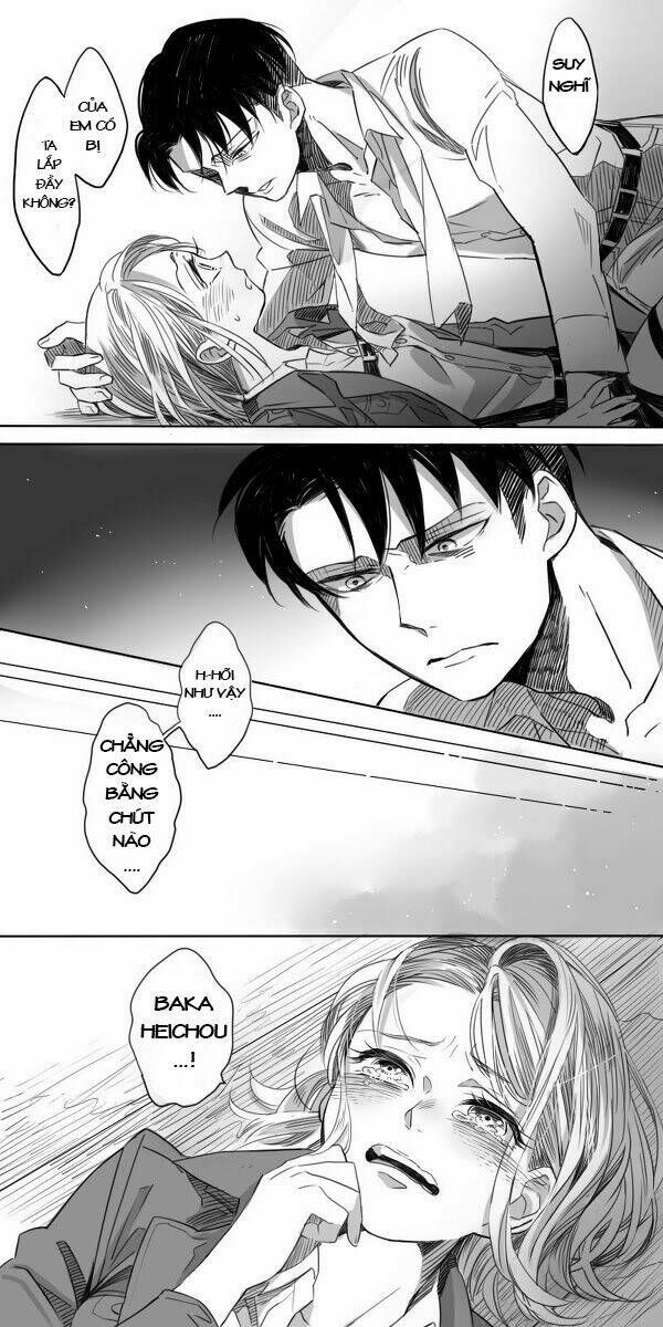 tấn công người khổng lồ - doujinshi rivapetra chapter 1 10