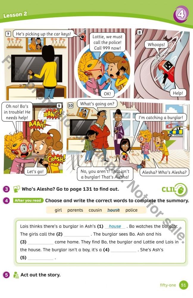 Team Together Activity Book Level 3