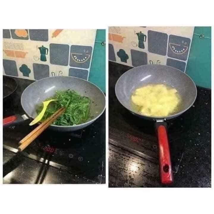 Chảo đá sâu lòng- CHẢO ĐÁ 32cm