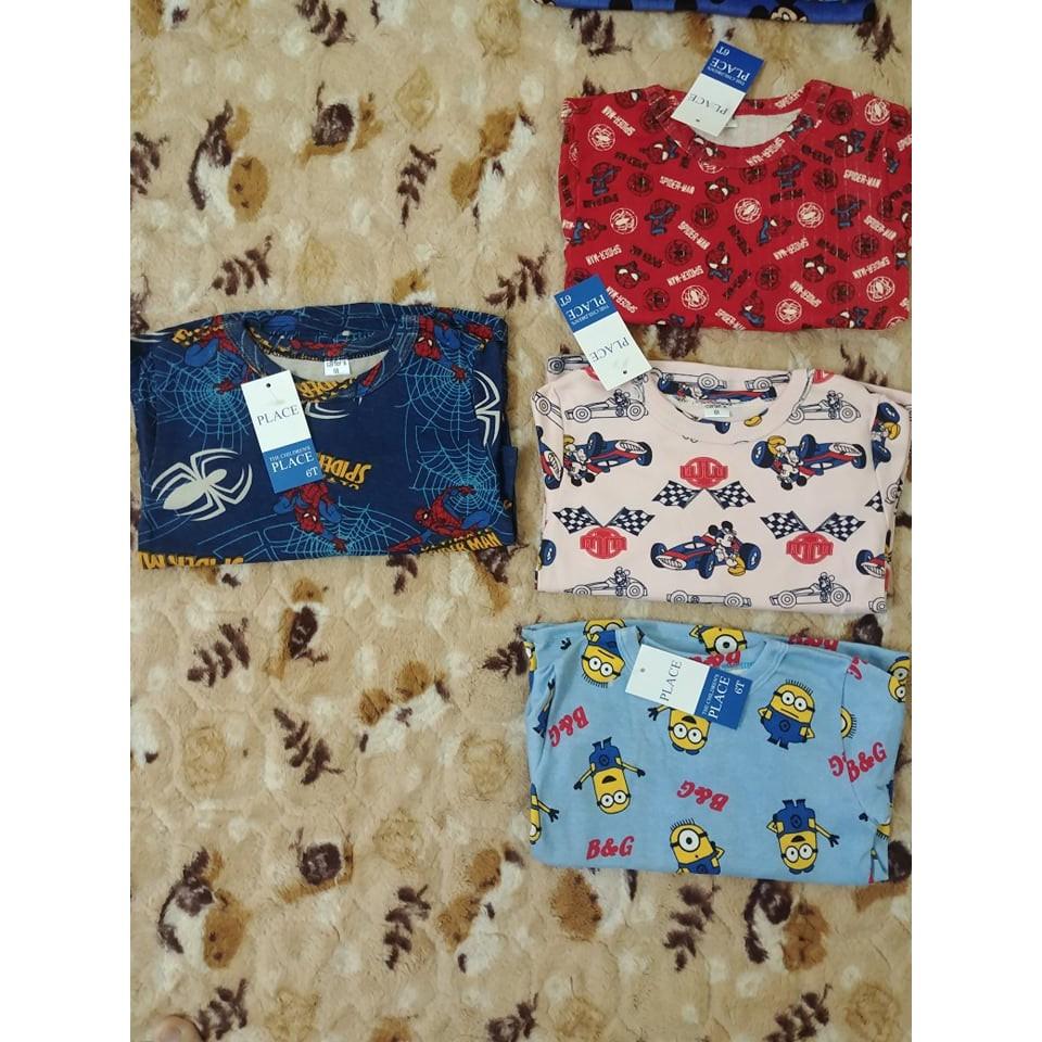 Combo 3 bộ bé trai, bé gái 5 tháng - 4 tuổi