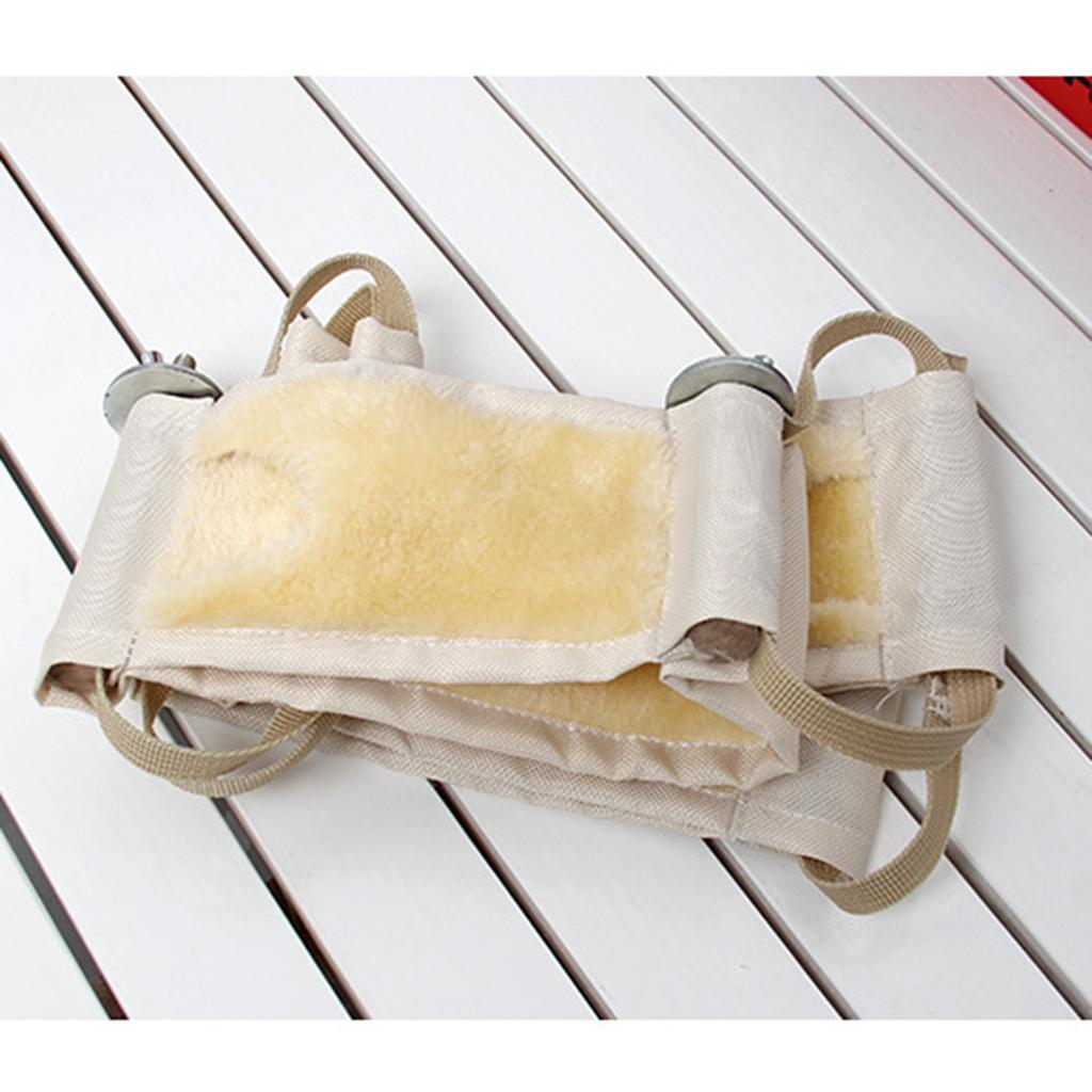 Hamster Hammock Winter Warm Nest For Hamster Rat Mice Rat Squirrels Beige Yellow