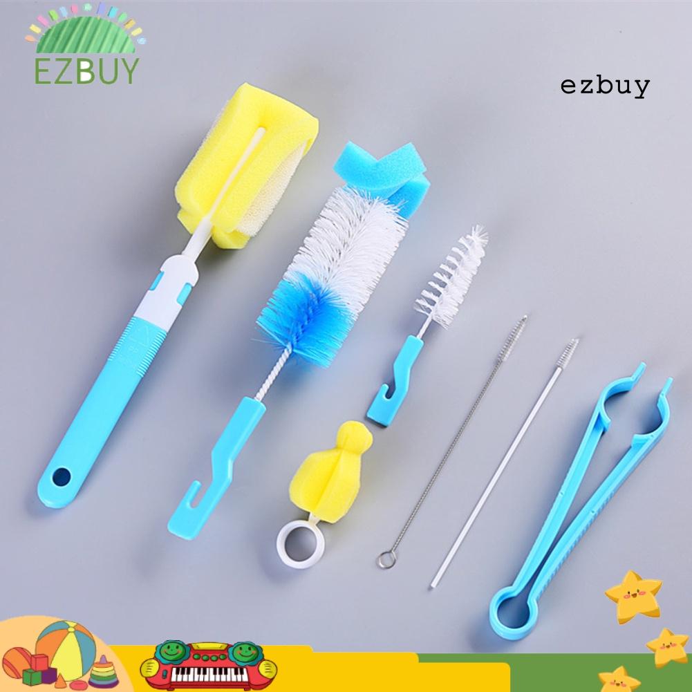 Set 7 cọ vệ sinh bình sữa em bé tiện lợi