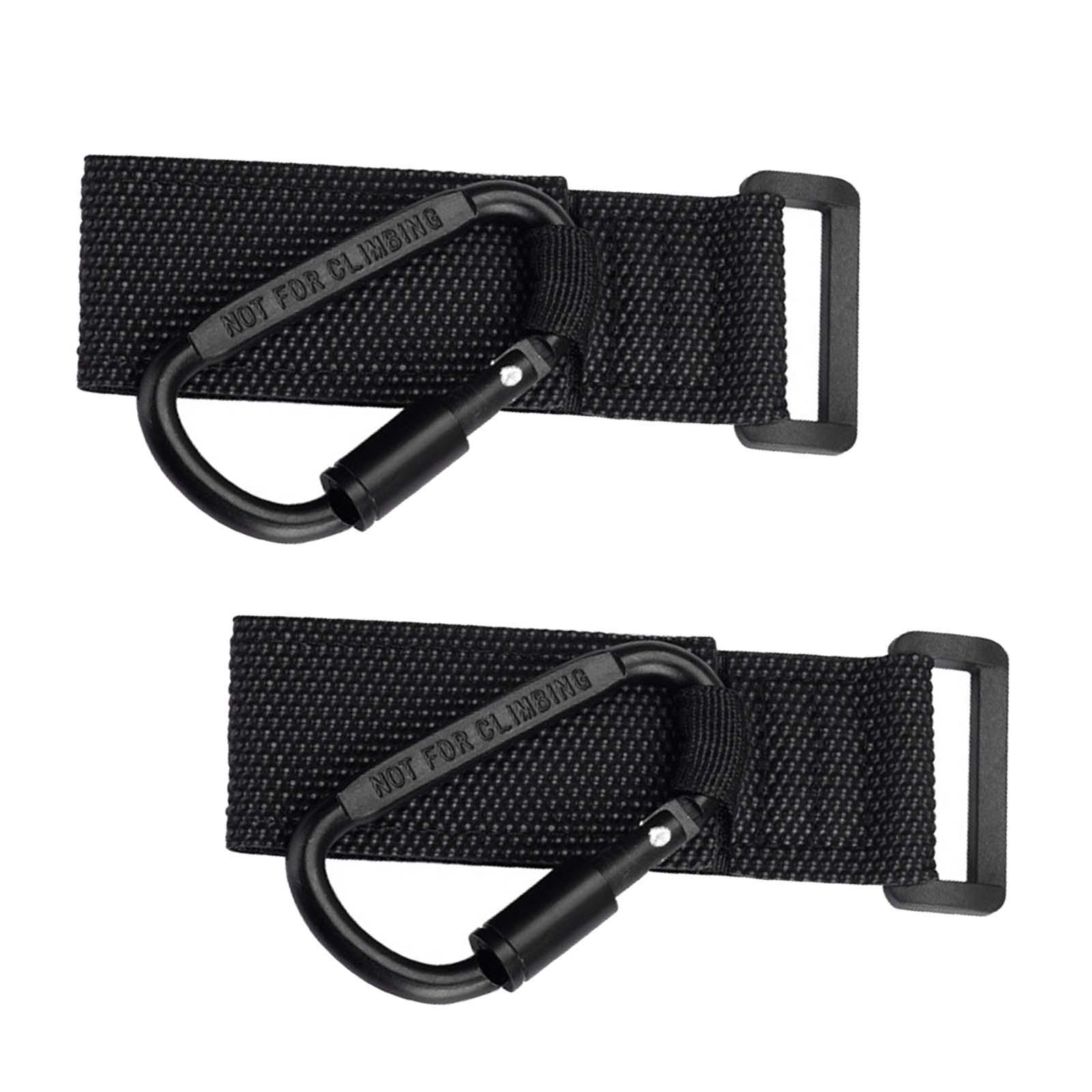 2x Motorcycle Hook Multifunctional Hook Convenient Installation Storage Hooks Anti Slip Strap Hanging Hook Handlebar Hook for Bike Motorbike