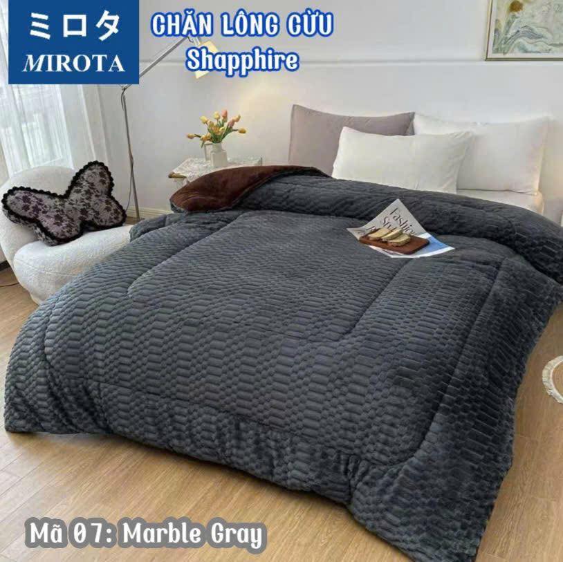 CHĂN LÔNG CỪU NHẬT BẢN MIROTA (2x2m3, 5kg) hàng chính hãng