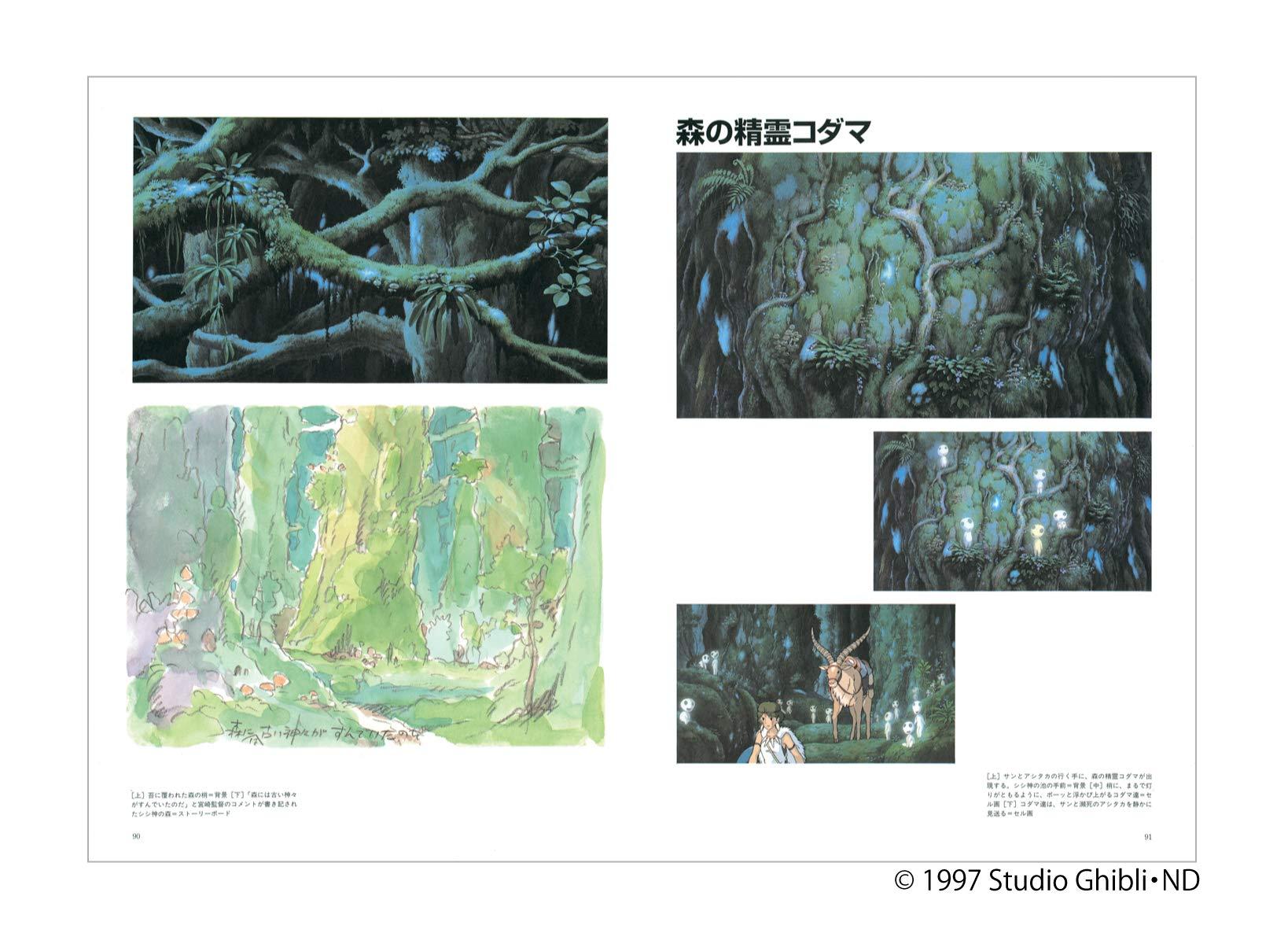 Sách ngoại văn: The art of The Princess Mononoke(ジブリTHEARTシリ-ズ) - THE ART OF THE PRINCRSS MONONOKE