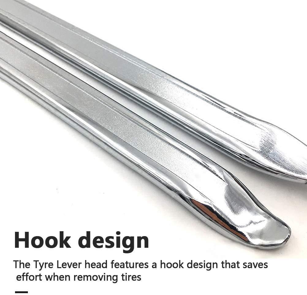 3PCS Đòn bẩy lắp ráp xe máy, đòn bẩy lắp ráp sắt lắp lốp 25 cm làm bằng thép mangan