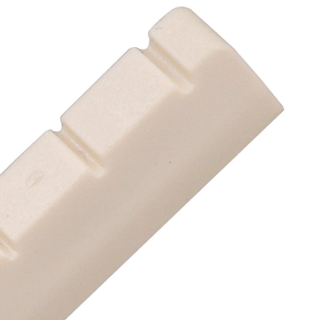 2x Guitar Slotted Curved Nut For Classcial Guitar Parts Beige Color