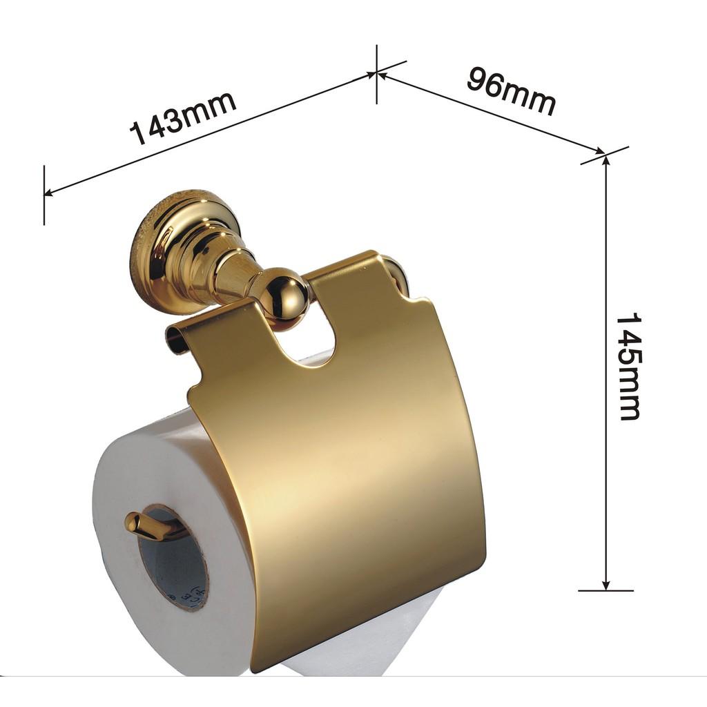 Lô giấy vệ sinh bằng đồng cổ điển - WN12205