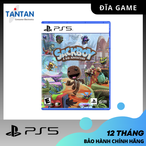 Đĩa game Playstion PS5 Sony - Sackboy A Big Adventure | Hàng chính hãng