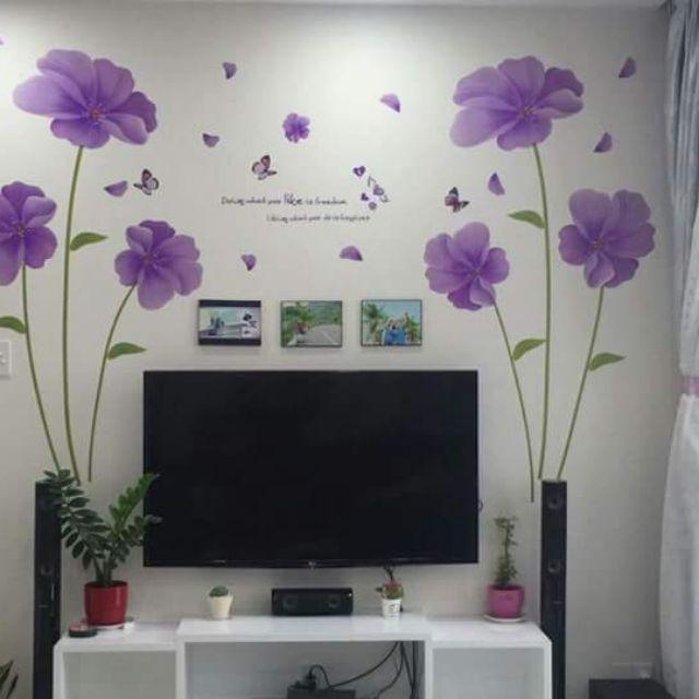 DECAL trang trí phòng khách