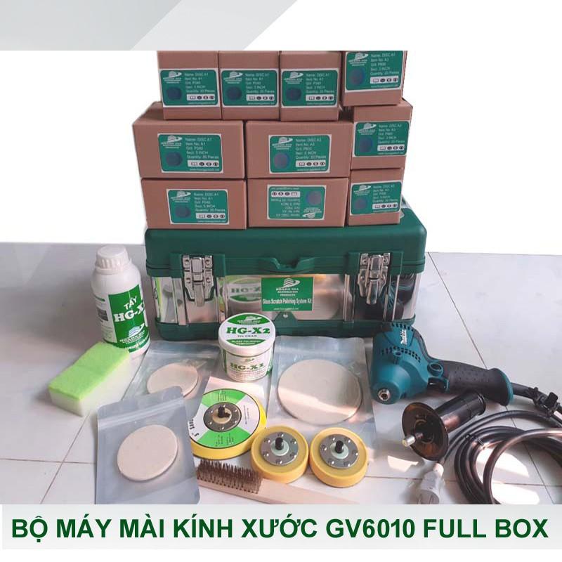 Bộ máy đánh bóng kính bị xước GV6010