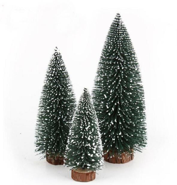 Bộ 3 cây thông để bàn trang trí Giáng Sinh 2020 tặng kèm bộ dàn nháy nhỏ xinh