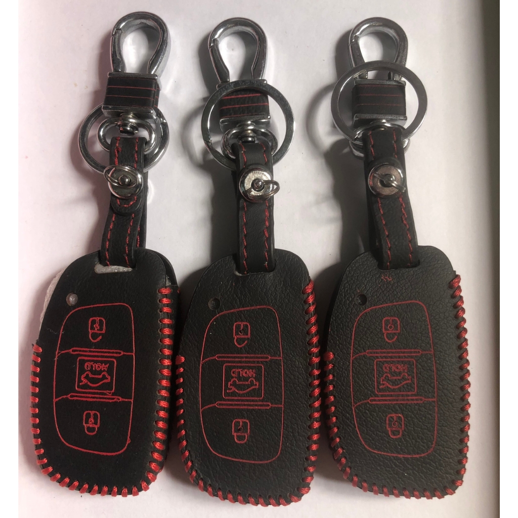 Bao da chìa khóa Huyndai Grand I10, Elantra, Tucson- Santocar