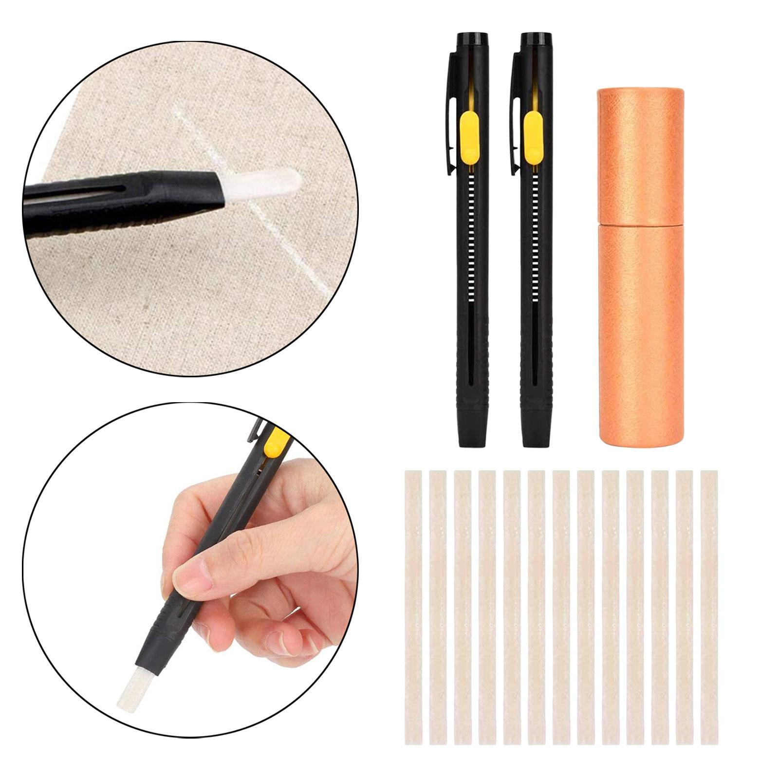 Sewing Marking Pencil Drawing Patchwork with Refills Tailor Chalk for Fabric