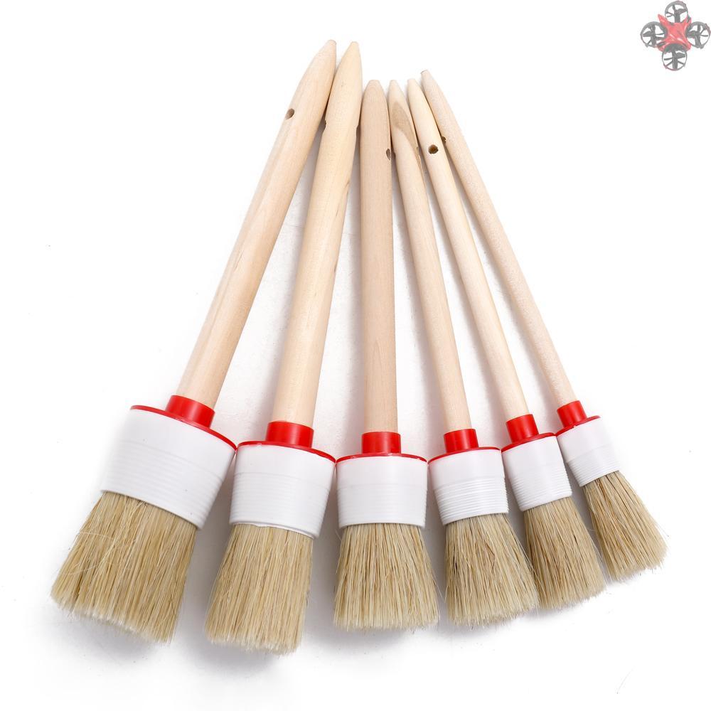 Set 6 Cọ Vệ Sinh Xe Ô Tô Đa Năng