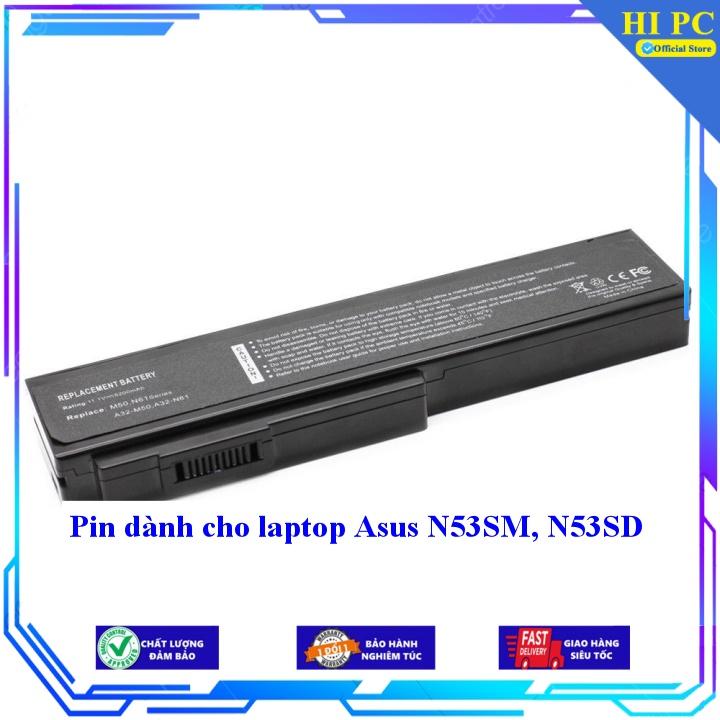 Pin dành cho laptop Asus N53SM  N53SD - Hàng Nhập Khẩu