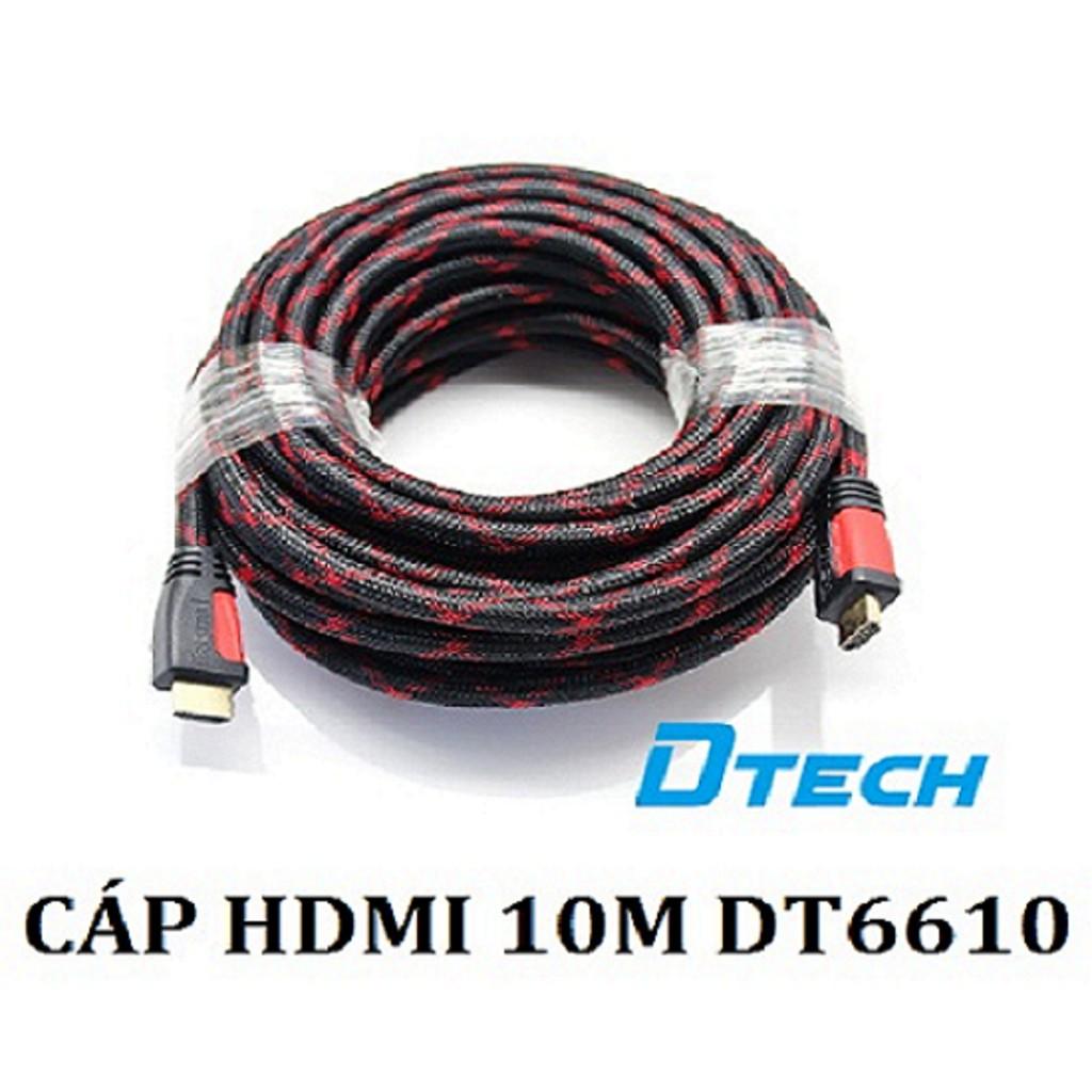 CÁP HDMI 10m (1.4) Dtech (DT 6610)