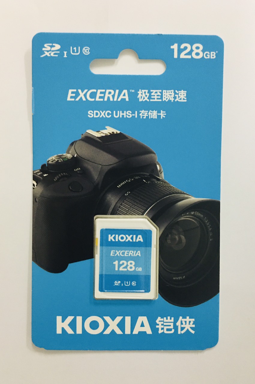 THẺ NHỚ SDHC UHS-I EXCERIA KIOXIA 128GB - HÀNG NHẬP KHẨU