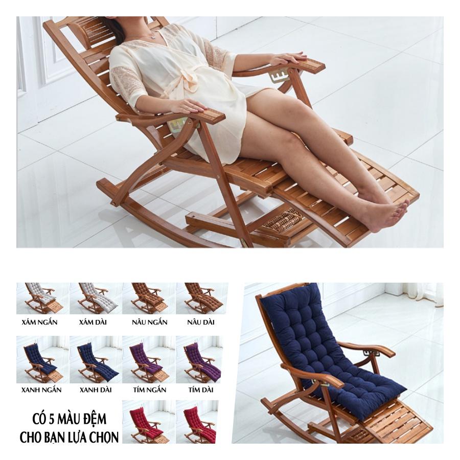 Ghế Bập Bênh Thư Giãn Kiểu Dáng Mới - Ghế Thư Giãn Bập Bênh Khung Chắc Chắn