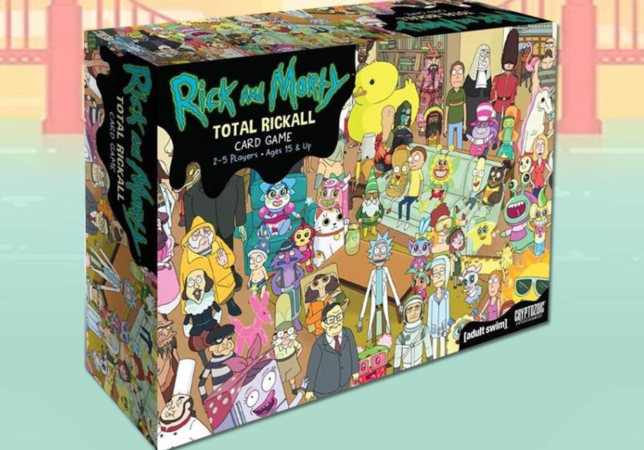 Trò chơi Boardgame Rick and Morty Total Rickall Tiếng Anh