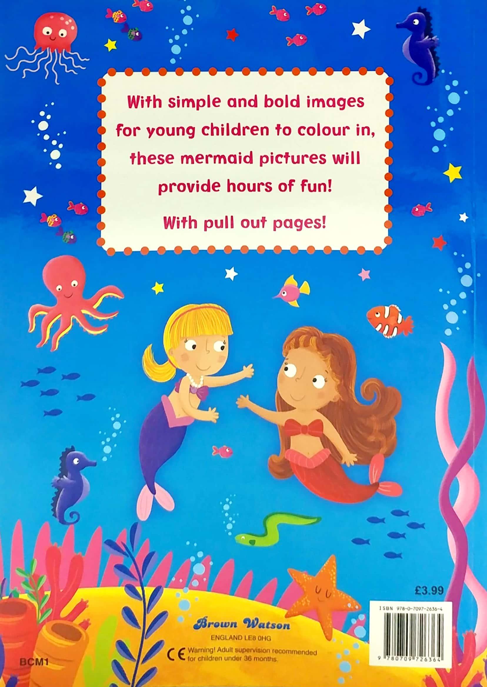 Bumper Mermaid Colouring