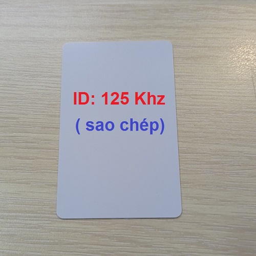 10 Thẻ từ cảm ứng tần số 125KHZ dùng để sao chép thẻ gốc có sẵn