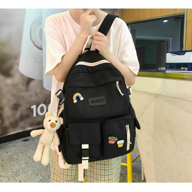 Balo nữ ulzzang cao cấp đựng vừa laptop đi học đi chơi phong cách Hàn quốc- 3N