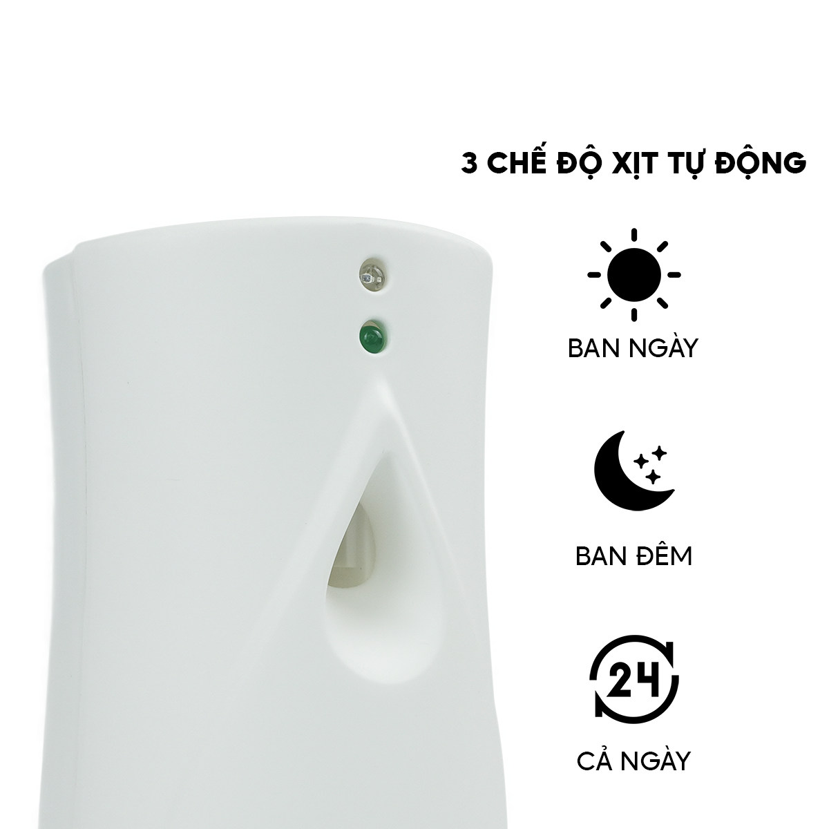 [COMBO] Máy Xịt Phòng Tự Động và Nước Hoa Xịt Phòng Aroma Hommax - Hàng Chính Hãng