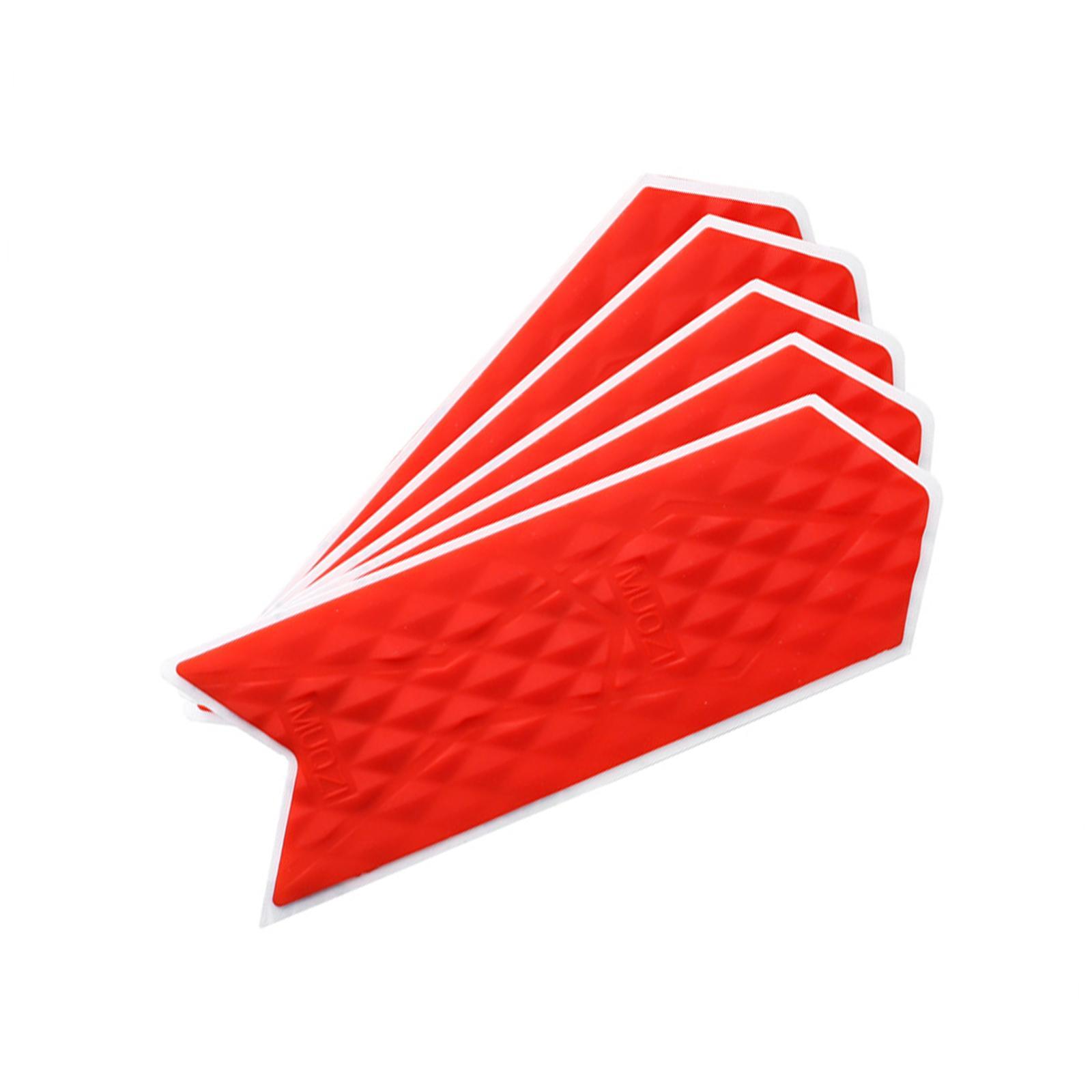 5pcs Bike Frame Protector Sticker Anti Scratch Bike Frame Protection Tape Decal Bike Frame Chain Protective Sticker for Bicycle