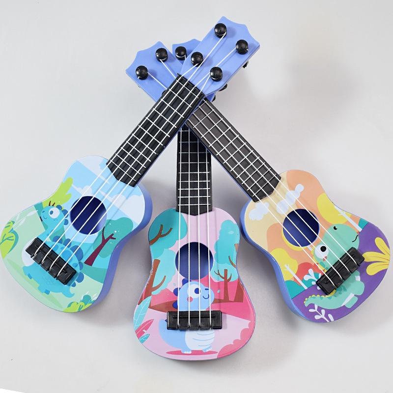 Đàn Ghita Ukelele mini đồ chơi dễ thương hoạt hình cho bé ĐÁNH ĐƯỢC NHƯ ĐÀN THẬT đồ chơi âm nhạc giáo dục sớm đồ trang trí chụp ảnh 3 size đàn phù hợp từng độ tuổi có hộp đẹp làm quà tặng BHI kids