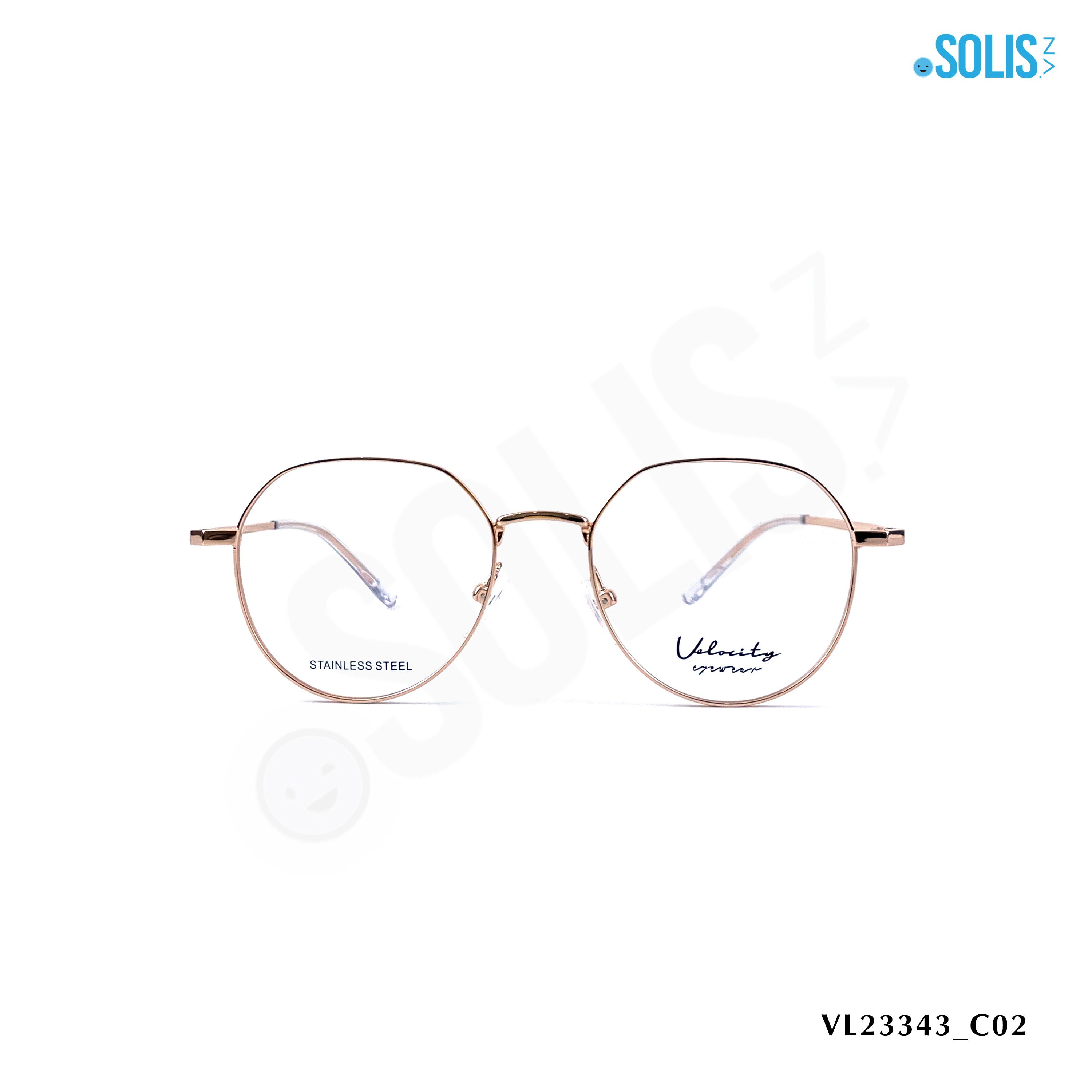 Gọng kính kim loại hiệu Velocity VL23343 - KÍNH KIM LOẠI HIỆU VELOCITY VL23343 KÍCH THƯỚC 51-18-142
