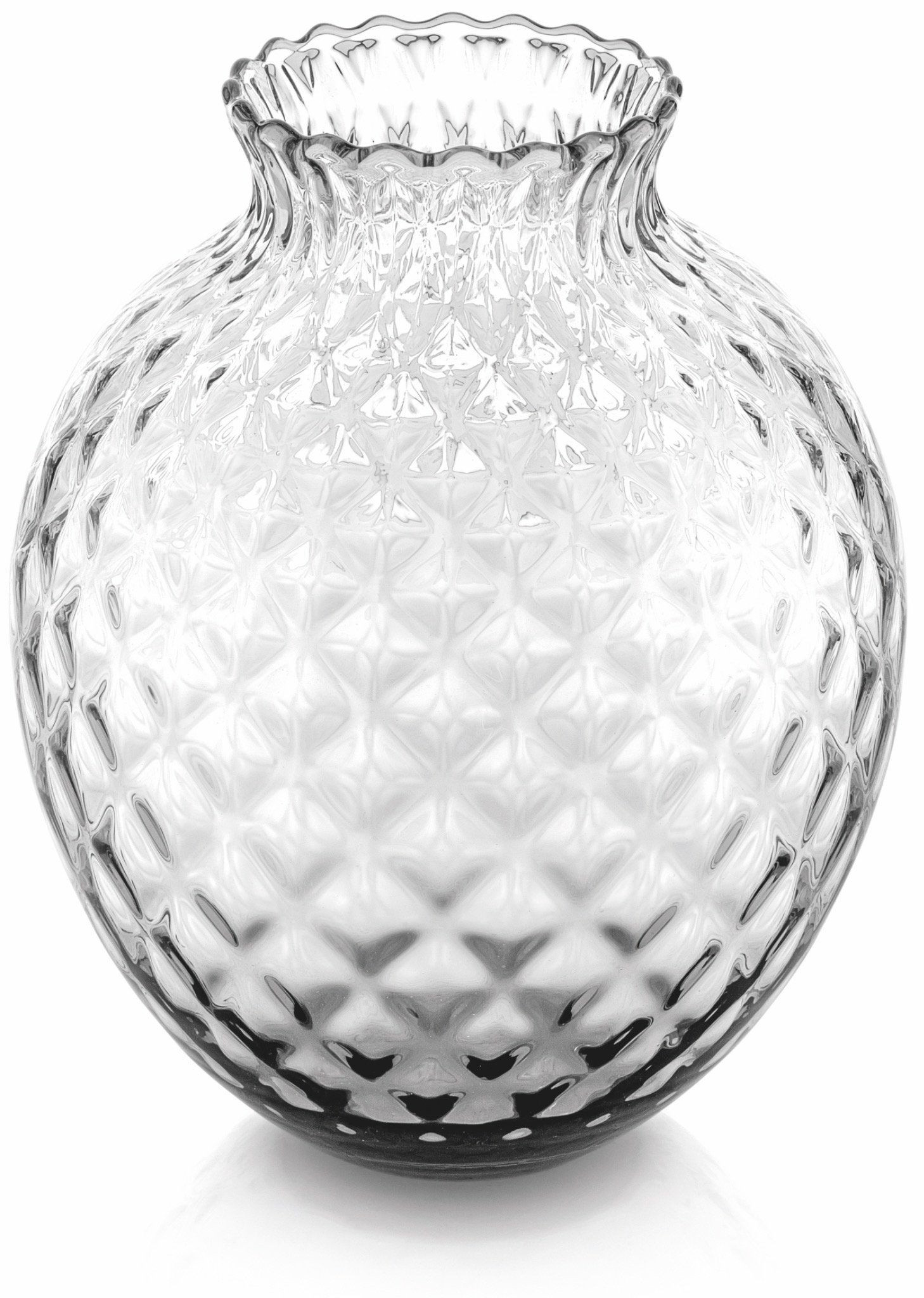 Lọ hoa IVV Infiore trắng 25cm Hàng chính hãng