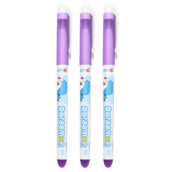 Combo 3 Bút Lông Kim Thiên Long - FL-04/DO - Mực Tím