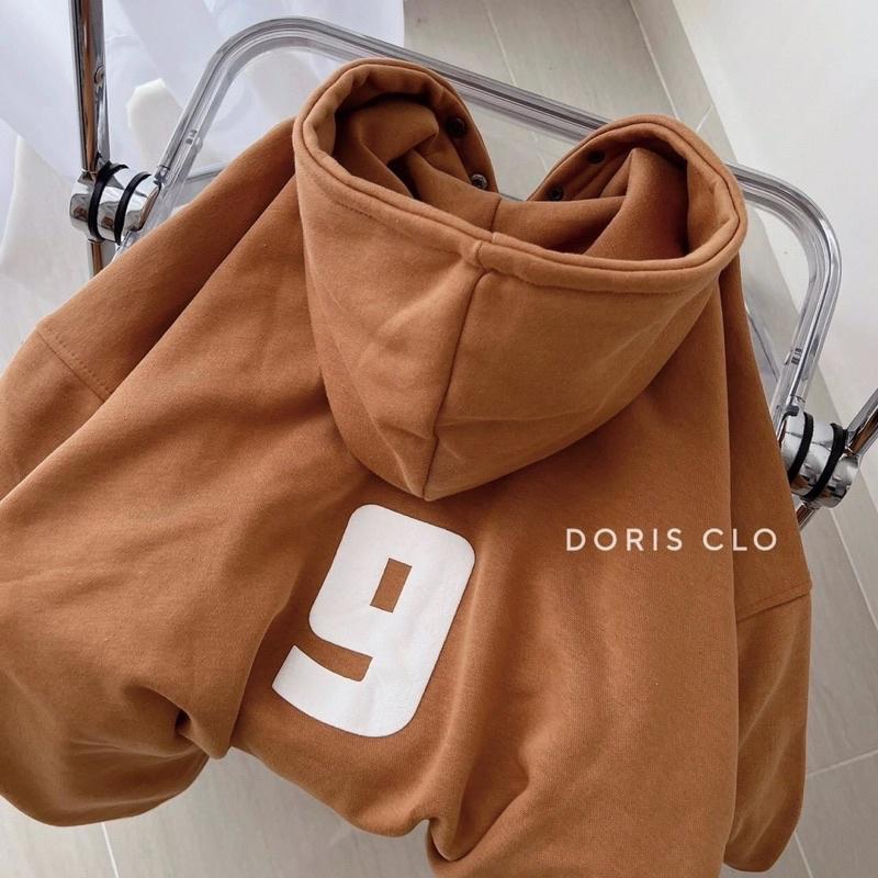 Áo Nỉ Hoodi In Chữ WISH Cúc Bấm Phong Cách Hàn QuốcÁo Hoodie Nam Nữ Chất Nỉ 3 Màu(Be,Xám,Nâu Cam)