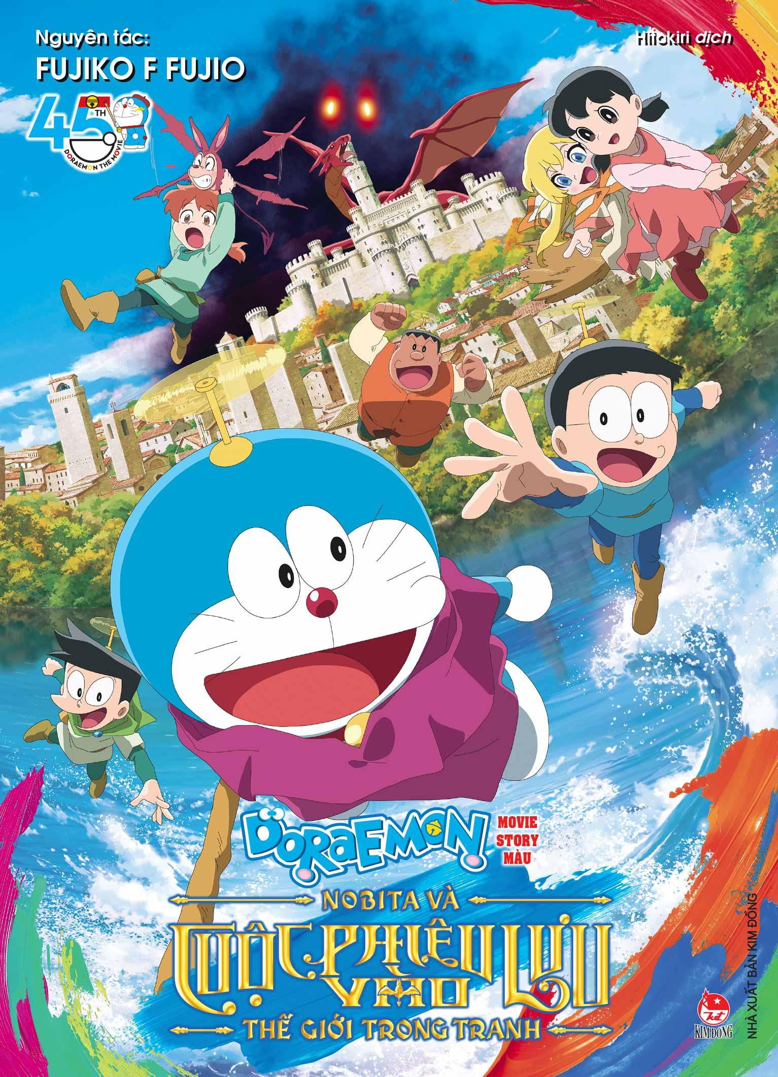 Sách - Doraemon - Movie Story Màu - Nobita Và Cuộc Phiêu Lưu Vào Thế Giới Trong Tranh