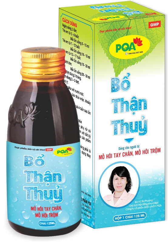 Bổ Thận Thủy PQA Hỗ Trợ Bổ Âm Dưỡng Huyết, Hạn Chế Tiết Mồ Hôi Tay Chân, Mồ Hôi Trộm Hộp 125ml