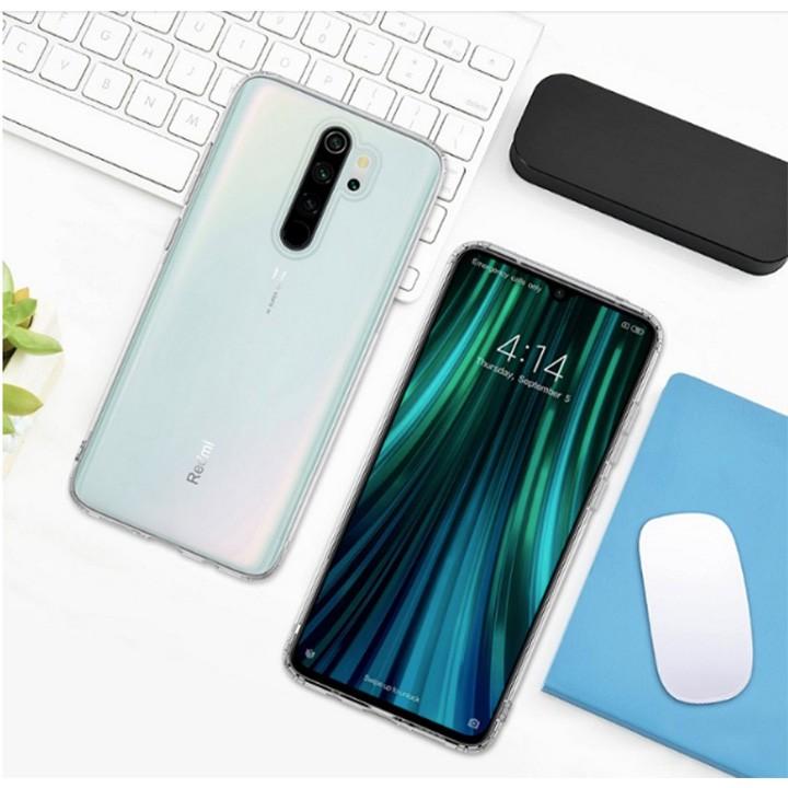 Ốp lưng dẻo silicon trong suốt dành cho Xiaomi Redmi Note 8 Pro