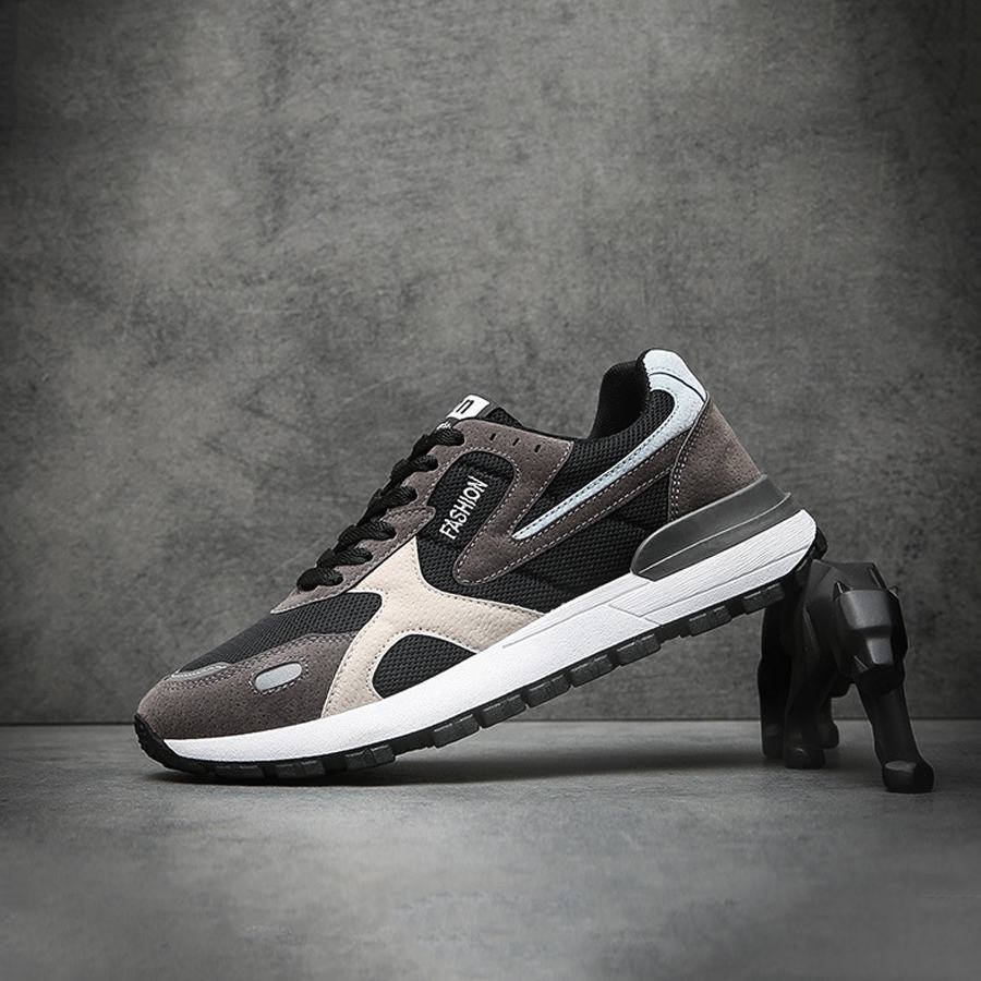 Giày Thể Thao Sneaker Nam Phiên Bản Giới Hạn - Da PU cao cấp mềm mại, kết hợp vải sợi thoáng khí bền