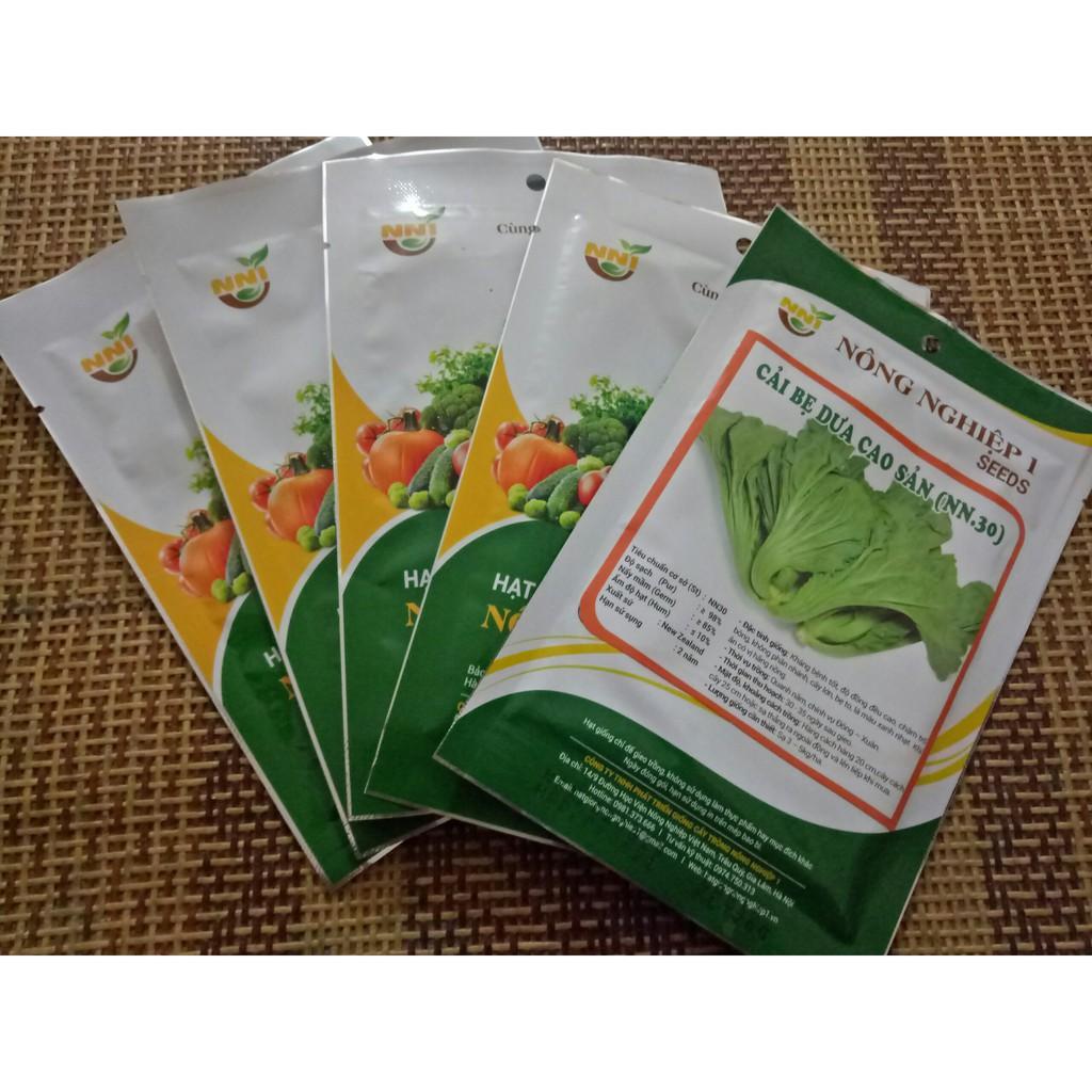 Hạt giống cải bẹ dưa cao sản gói 20gr