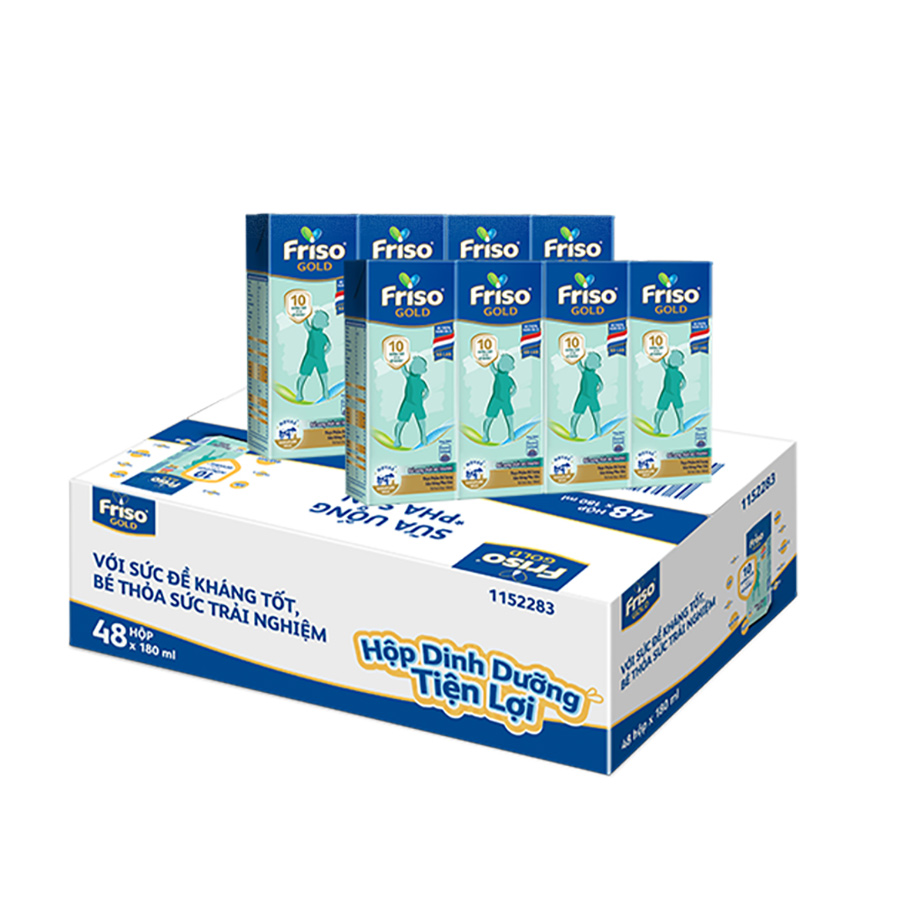 Thùng 48 Hộp Sữa Bột Pha Sẵn Friso Gold Rtd Vani