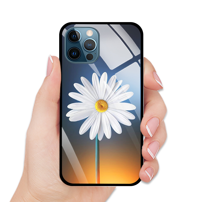 Ốp Lưng Kính Cượng Lực Cho Điện Thoại IPHONE 12 PRO MAX - 8035 CUCHOAMI10 - Hàng Chính Hãng