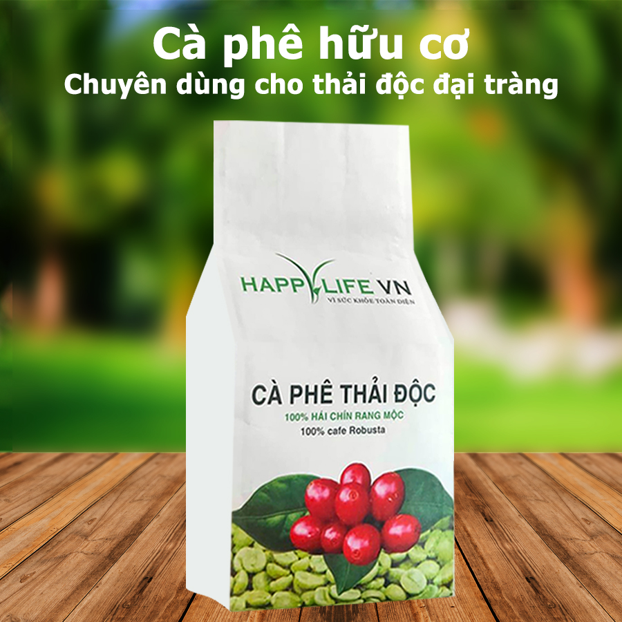 Bộ Thải Độc Đại Tràng Bằng Cà Phê Hữu Cơ - Liệu Trình 10 Ngày