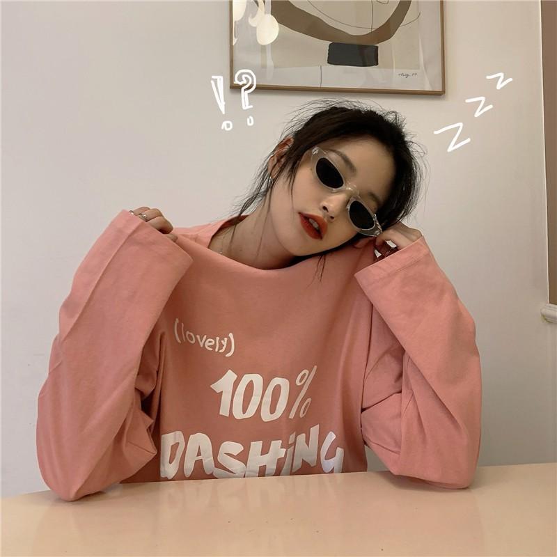 Áo Thun Tay Dài Unisex DASHING Thu Đông