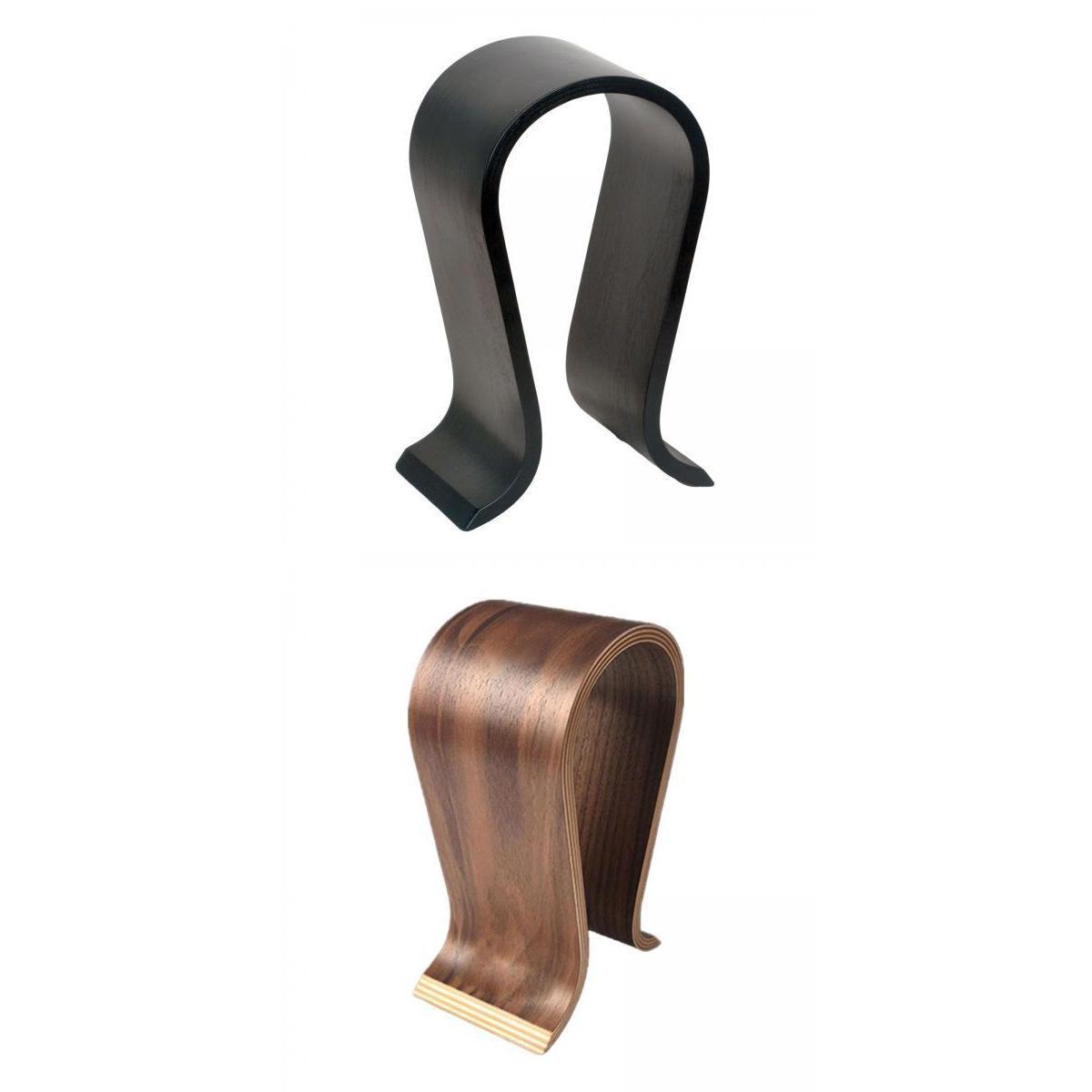 Universal Headset Display Stand Desktop Wooden Headphone