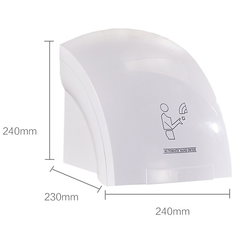 Máy sấy tay tự động thông minh Hand Dryer Automatic - Trắng