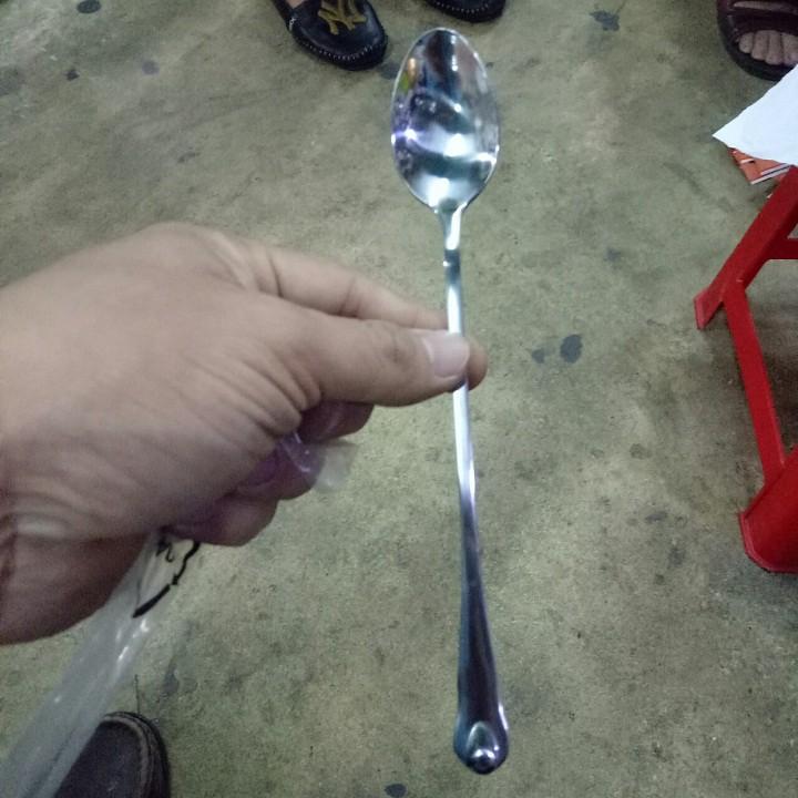 COMBO 5 THÌA UỐNG TRÀ, SINH TỐ CÁN DÀI 20 CM INOX 304