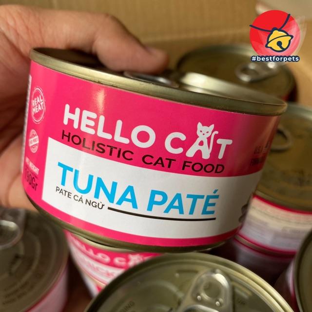 Pate Hello Cat cho mèo - Lon 190gr