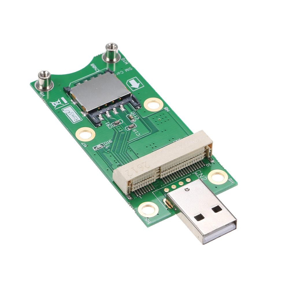 Mini PCI-E sang USB với thẻ SIM Thẻ điều hợp WWAN Mô-đun 3G / 4G